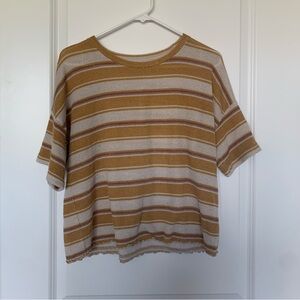 American Eagle Casual Striped Tee